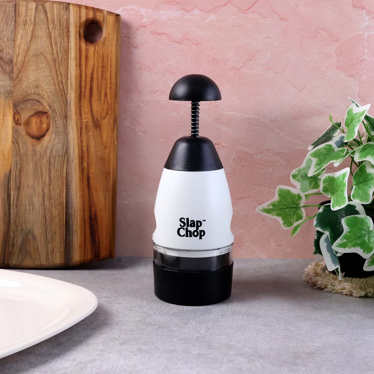 Slap Chop Hand Press Vegetable  Fruit Chopper (1 Pc)