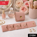 Compact Foldable Jewelry Storage Pouch  Wallet (1 Pc)